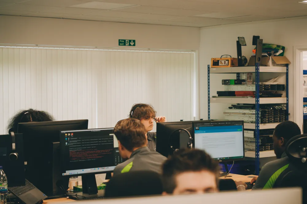 The LeapIT team at work